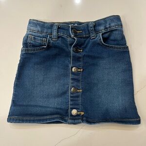 Cat & Jack Girls Size 4T Jean Skirt